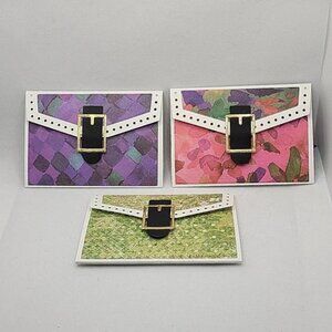 PRESENT YOUR GIFT CARDS IN STYLE! Designer Gift Card Holders (Set of 3)